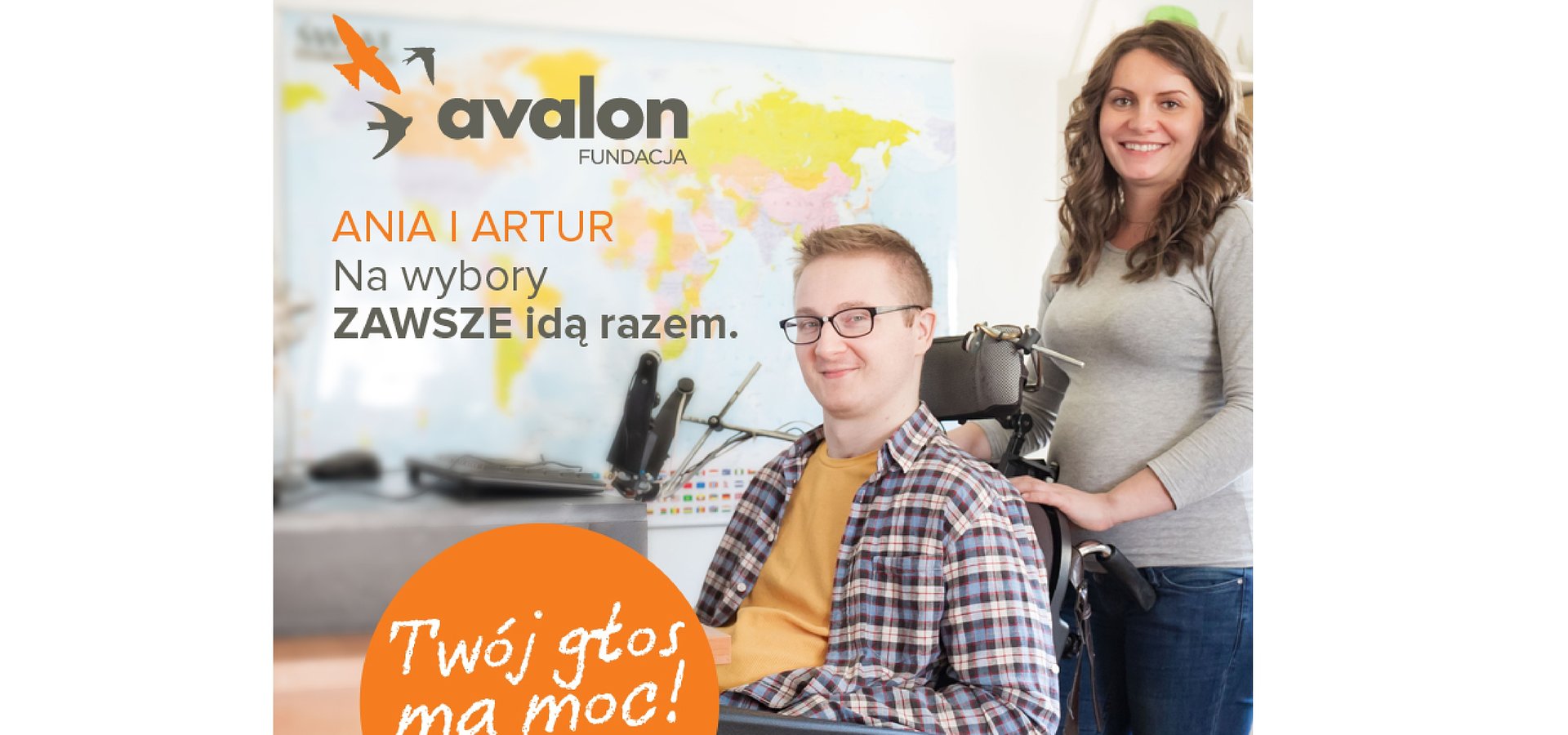 Osoby z niepełnosprawnościami namawiają do głosowania.