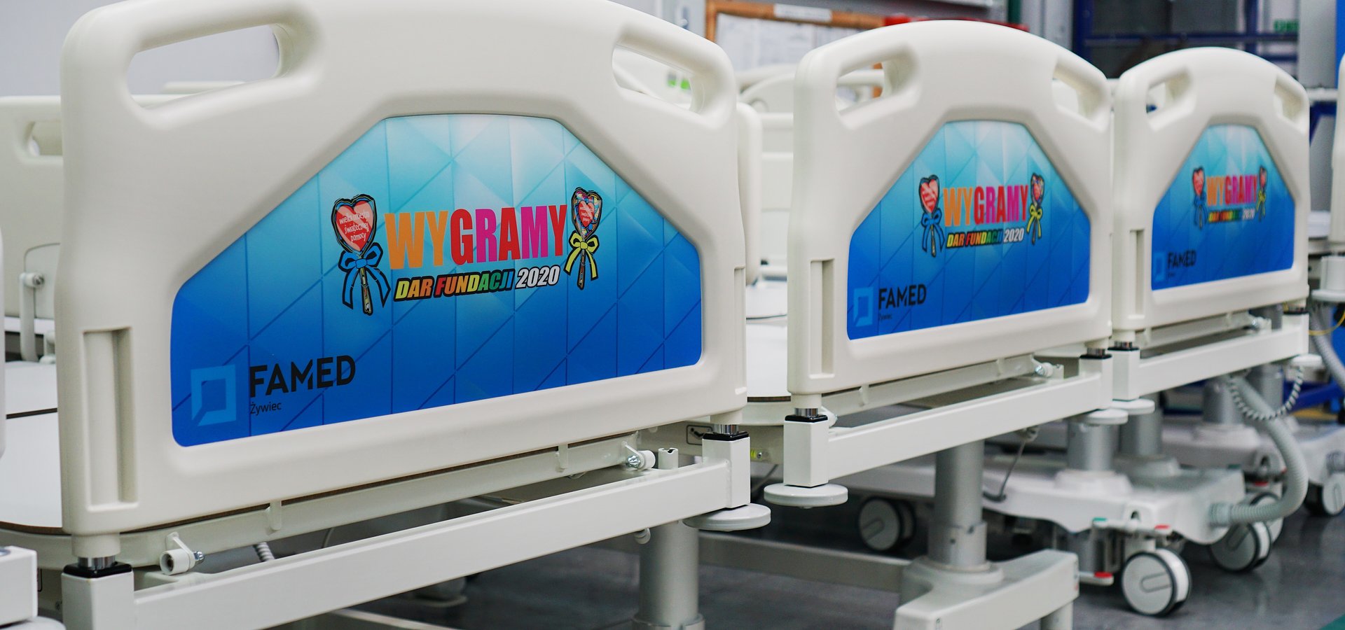 500 łóżek szpitalnych od Wielkiej Orkiestry Świątecznej Pomocy
