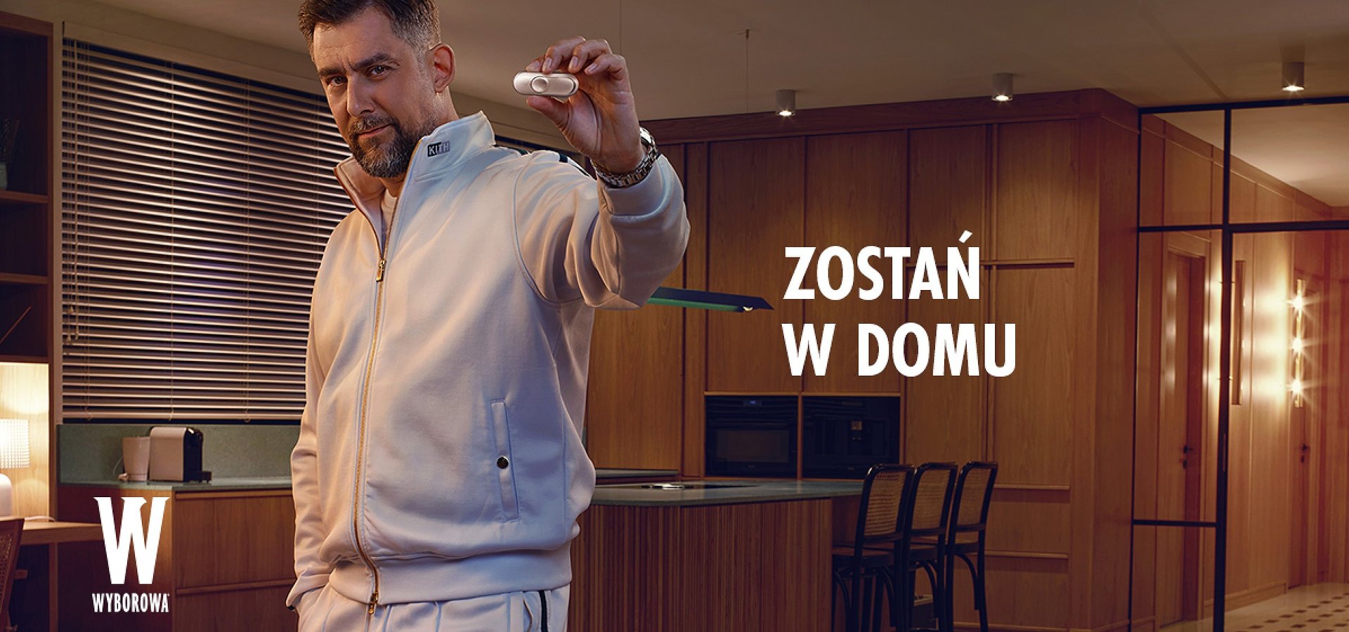 Wyłącz Tryb Spotkań. Zostań w domu - zachęca marka Wyborowa