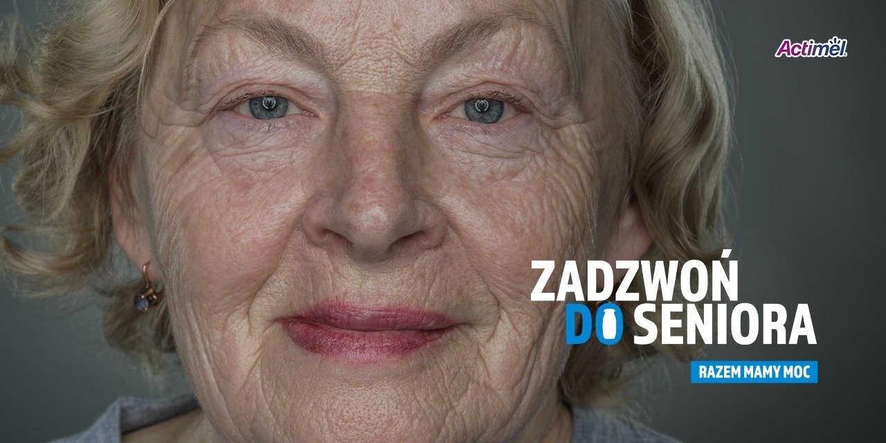 Zadzwoń do seniora. Actimel przypomina, że razem mamy moc