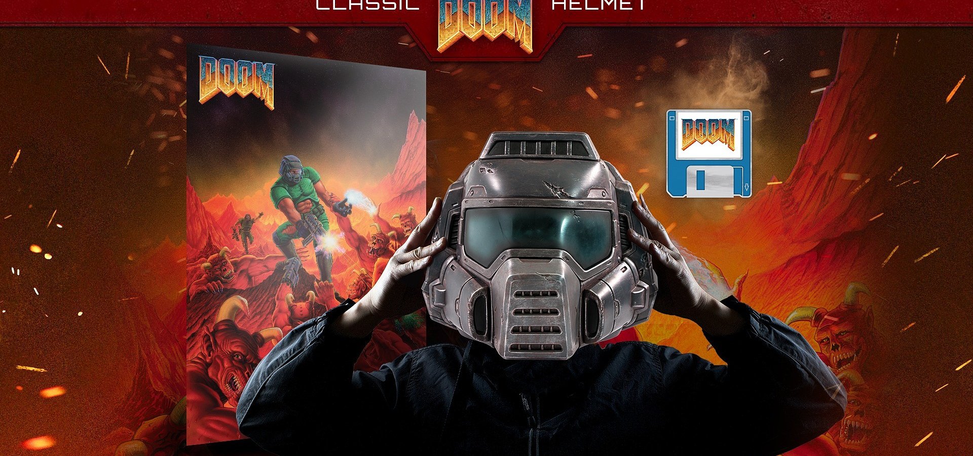 DOOM Classic Helmet Collector's Bundle Product Announcement
