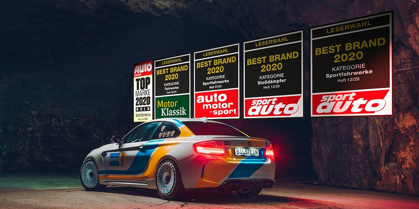 Grad nagród od użytkowników dla BILSTEIN