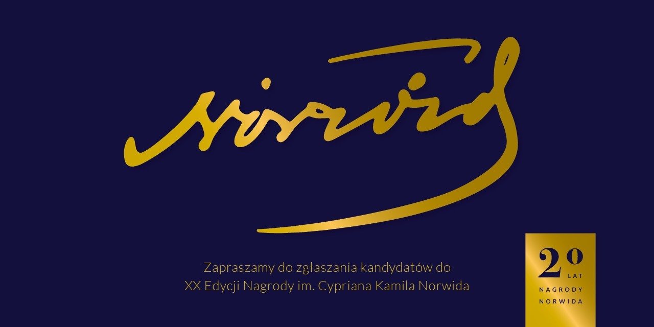 XX edycja Nagrody im. C. K. Norwida