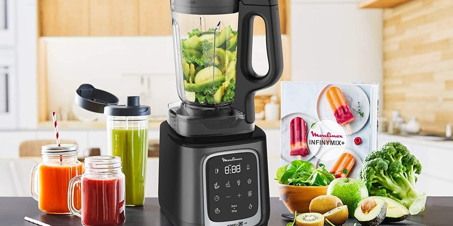 Nova liquidificadora de alta velocidade Moulinex InfinyMix+: Uma infinidade de receitas saudáveis e saborosas