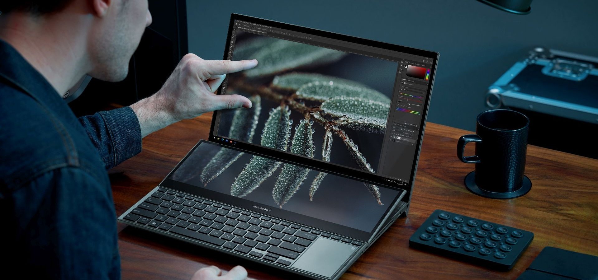 ASUS prezentuje najnowszego laptopa ZenBook Pro Duo 15 OLED