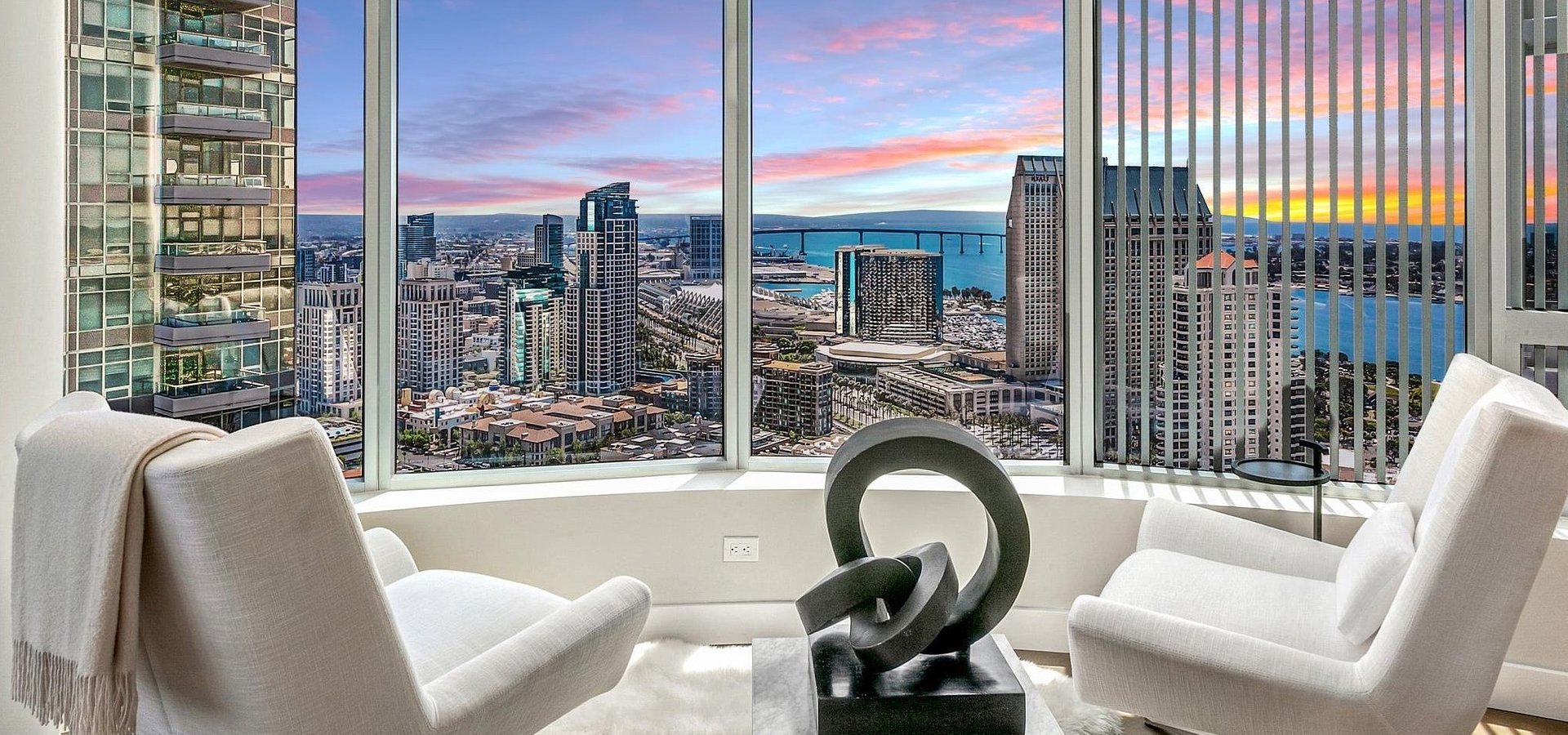 Coldwell Banker Realty Lists Downtown San Diego High-Rise Smart Home with Sprawling Water Views for $3.675 Million