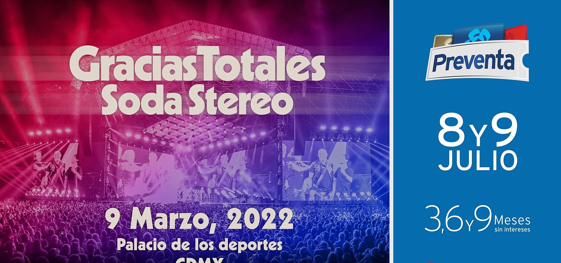 ¡Gracias Totales-Soda Stereo! seducirá de nueva cuenta a la Ciudad de México