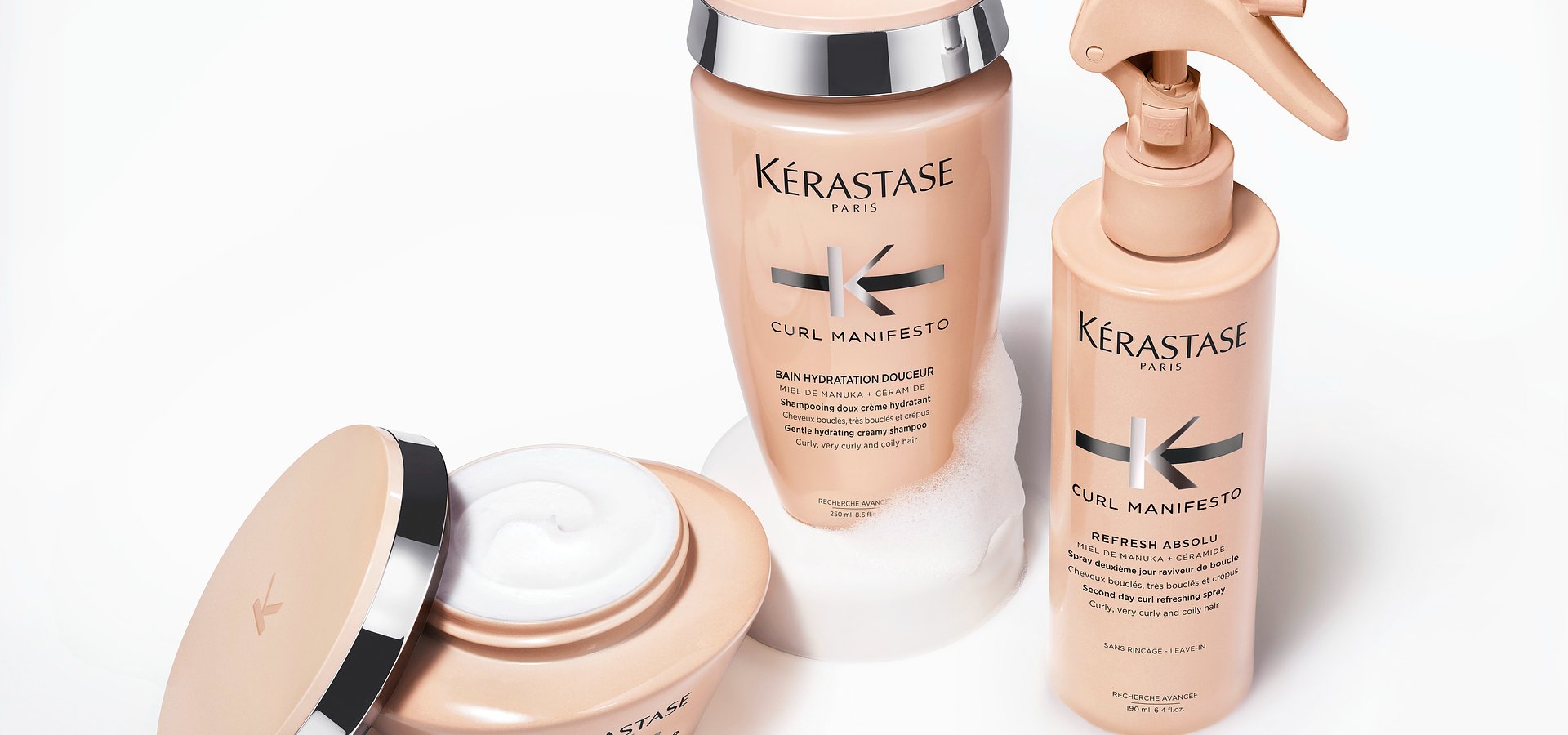 KÉRASTASE CELEBRA A BELEZA INCLUSIVA COM CURL MANIFESTO