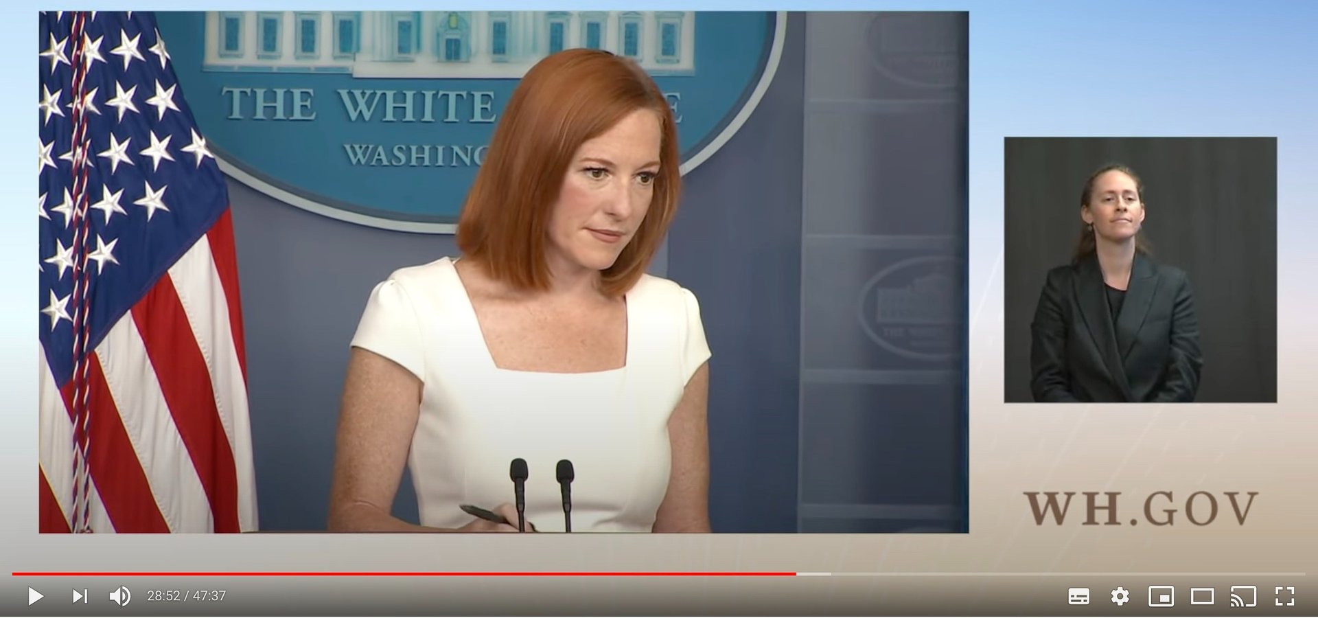 FBI role in Nostromo attack & Princess Latifa abduction deflected by White House press secretary