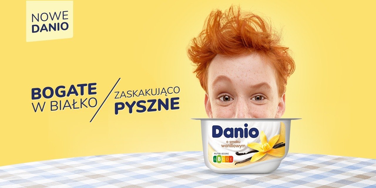 Nowe Danio zaskakuje pożywnością* i smakiem!