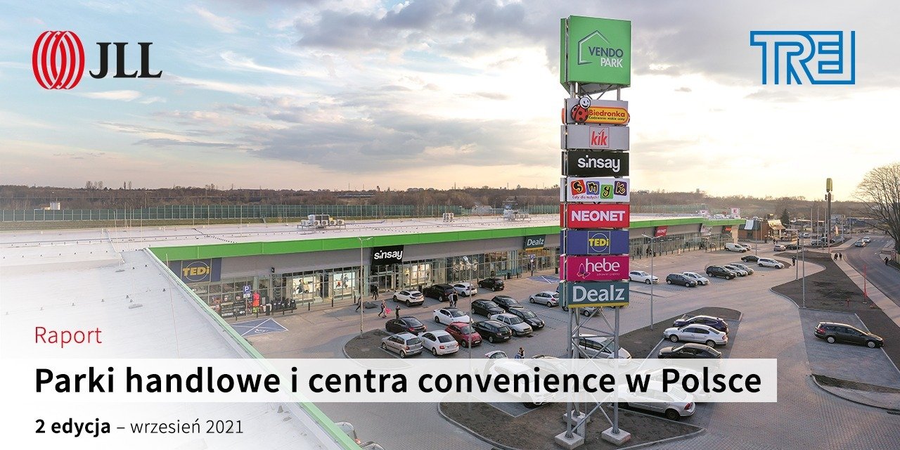 Parki handlowe i centra convenience nadal w fazie wzrostu. W I poł. 2021 r. deweloperzy dostarczyli 103 000 mkw. powierzchni.