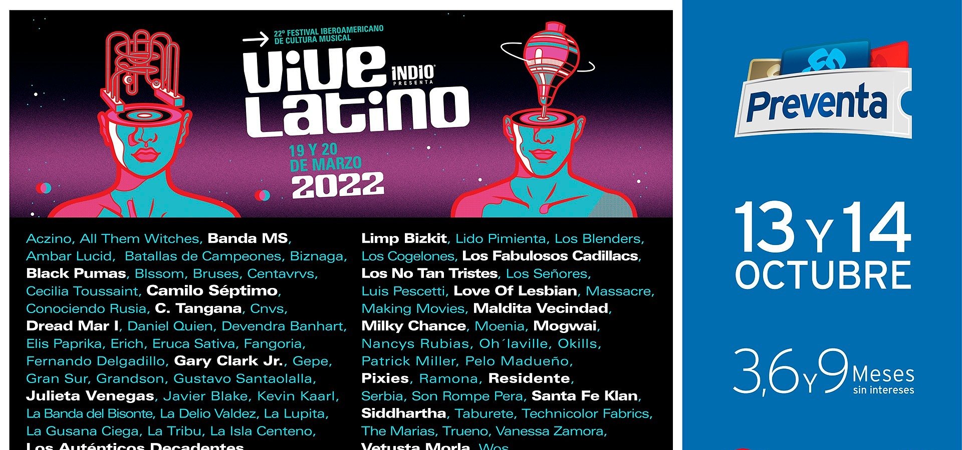 ¡Vive Latino! 22 años del más importante festival Iberoamericano de Cultura Musical