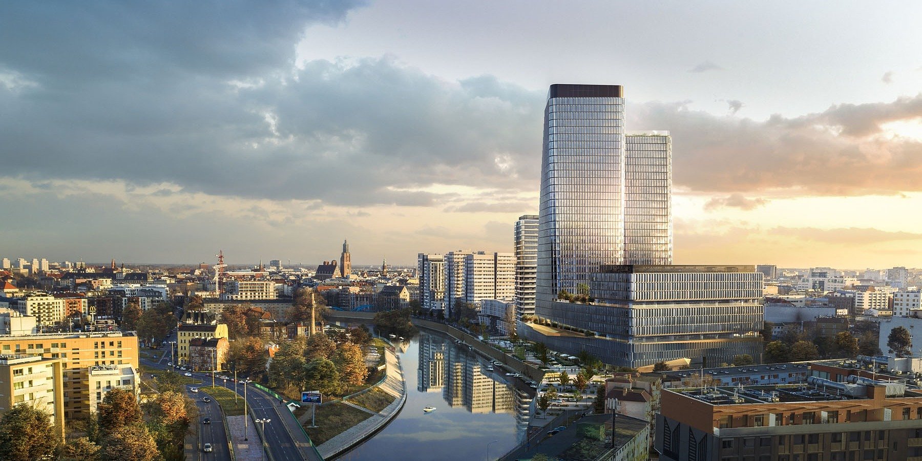 Cavatina rozpoczęła budowę 140-metrowej wieży w centrum Wrocławia
