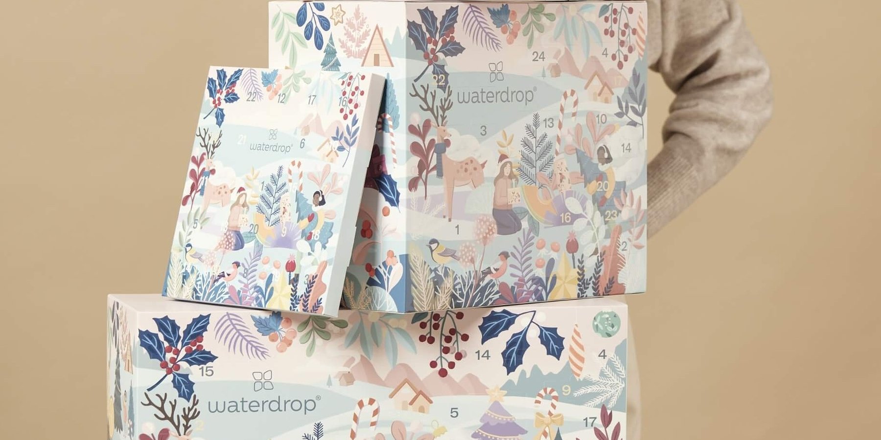 Kalendarze adwentowe od Waterdrop