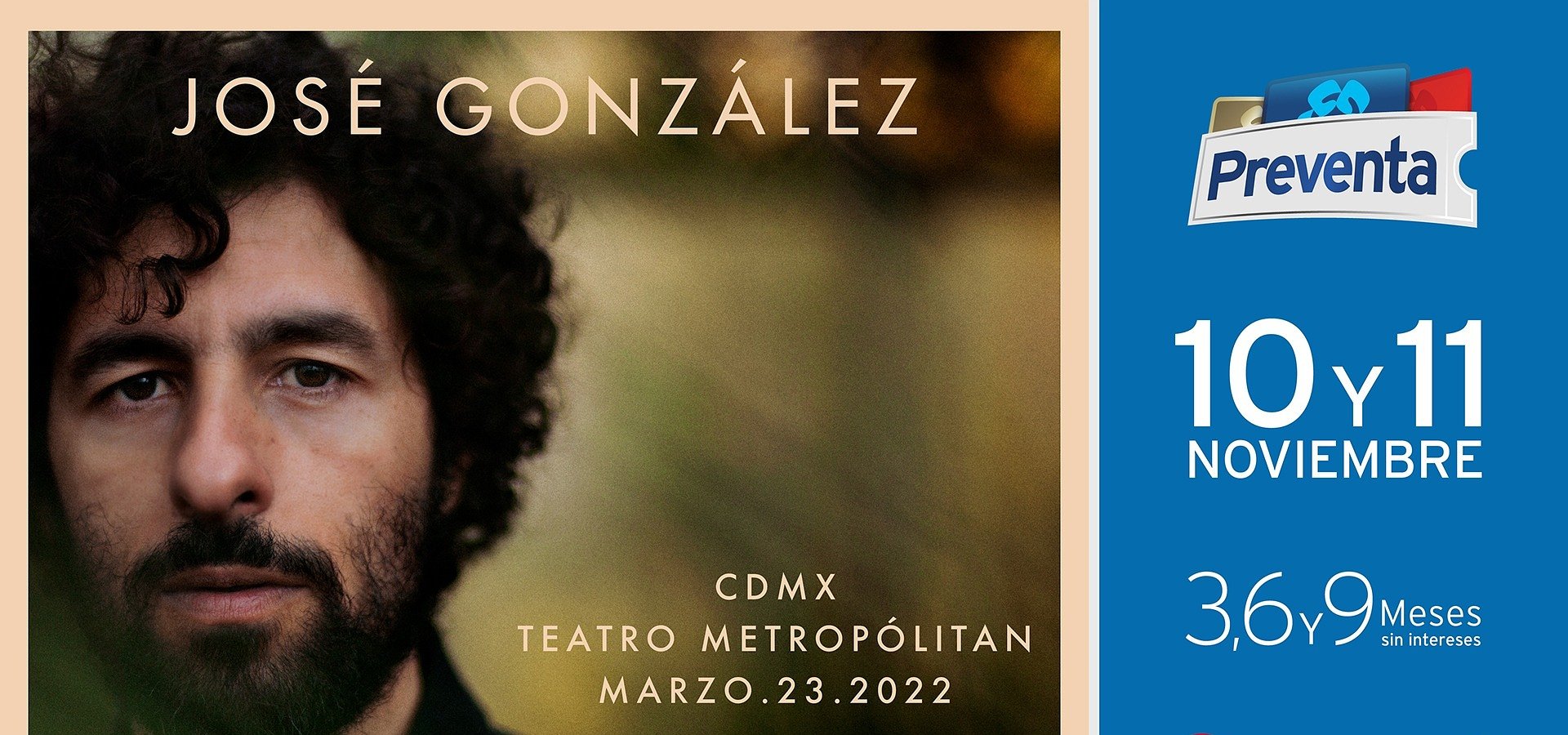 Local Valley la nueva música de José González en el Teatro Metropólitan