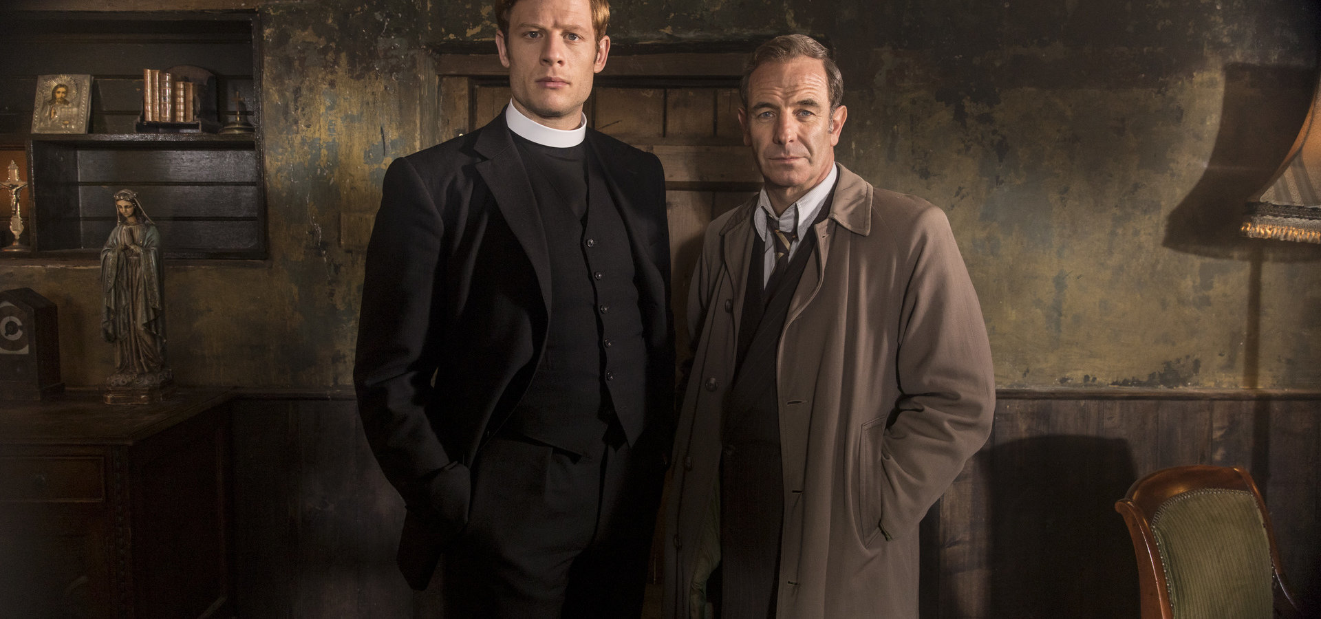 Brytyjski detektyw w sutannie powraca. 3. sezon serialu „Grantchester” tylko w Ale kino+.