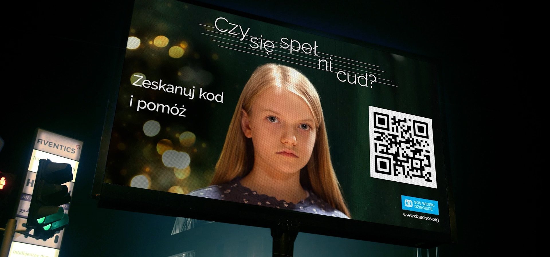 SOS Wioski Dziecięce i Screen Network we wspólnej akcji w Warszawie