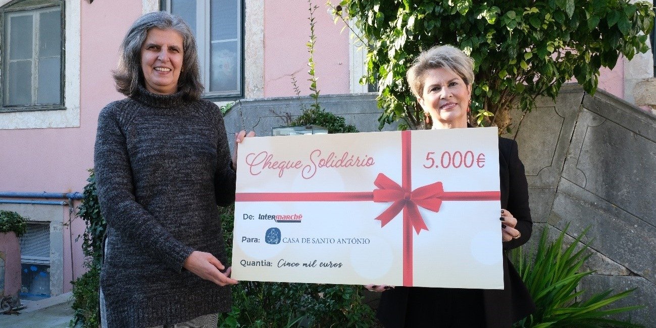 Intermarché doa 5.000 euros em produtos à Casa de Santo António