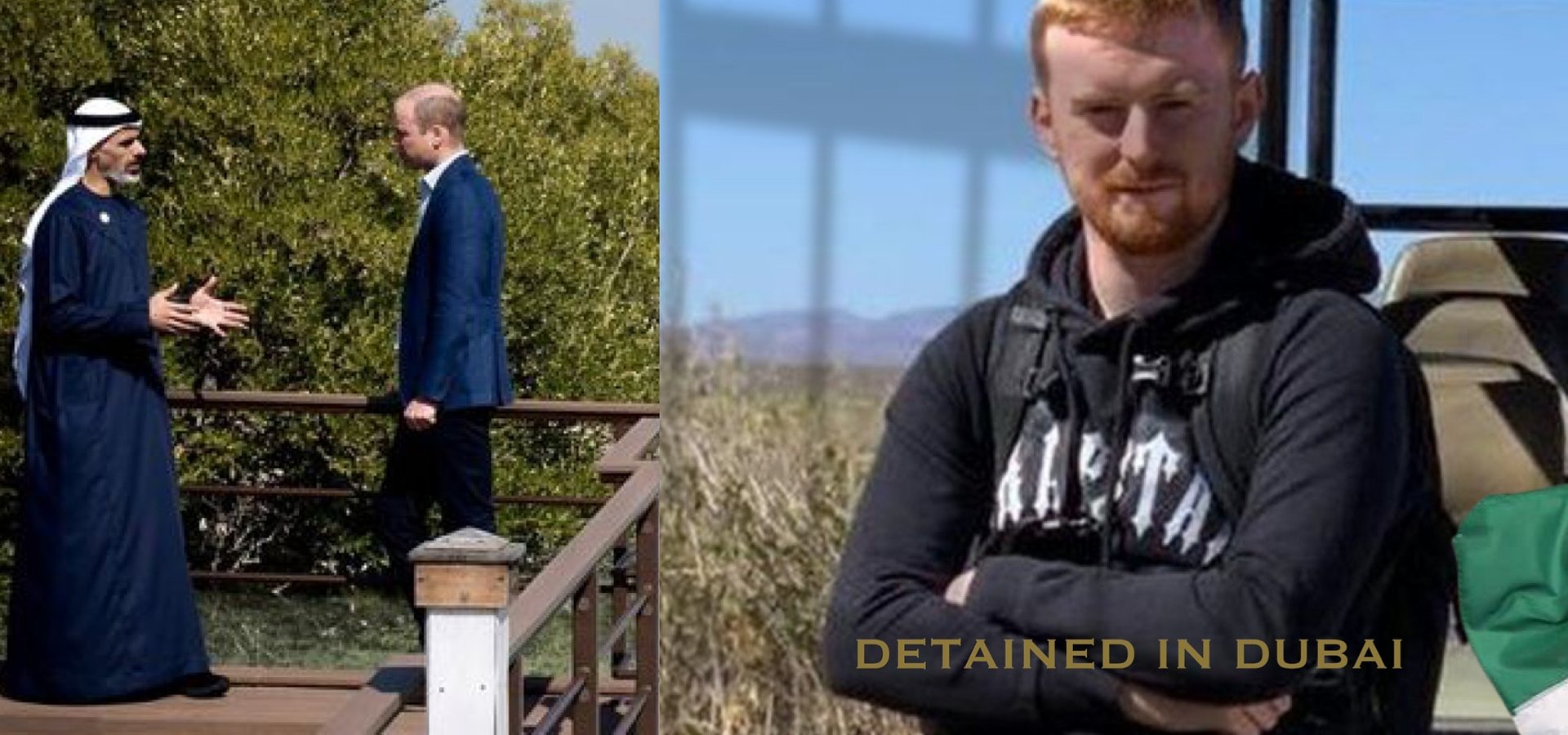 Billy Hood BEATEN by UAE prison guards during Prince William “official” visit