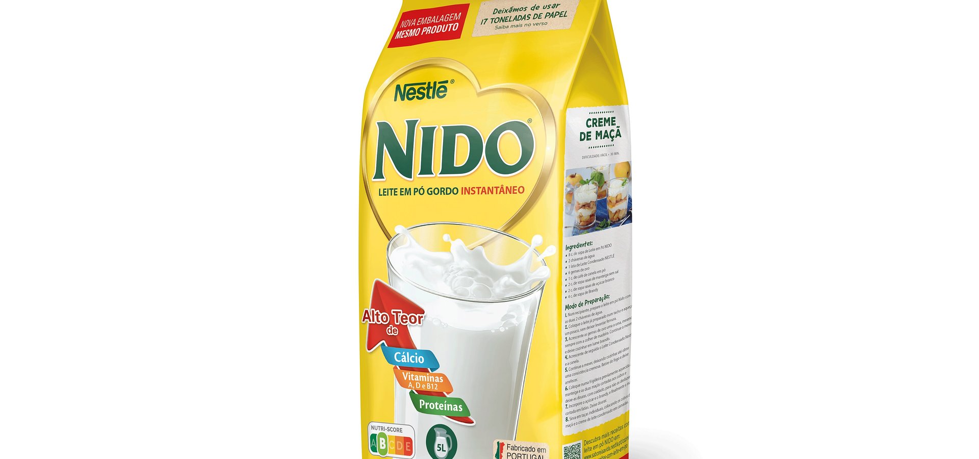 NIDO® inova com embalagem única e pronta a reciclar