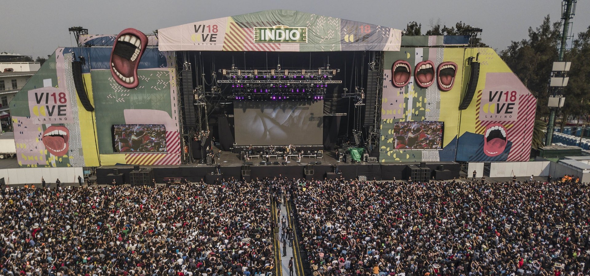 Registro de Medios para el Festival Iberoamericano de Cultura Musical Vive Latino