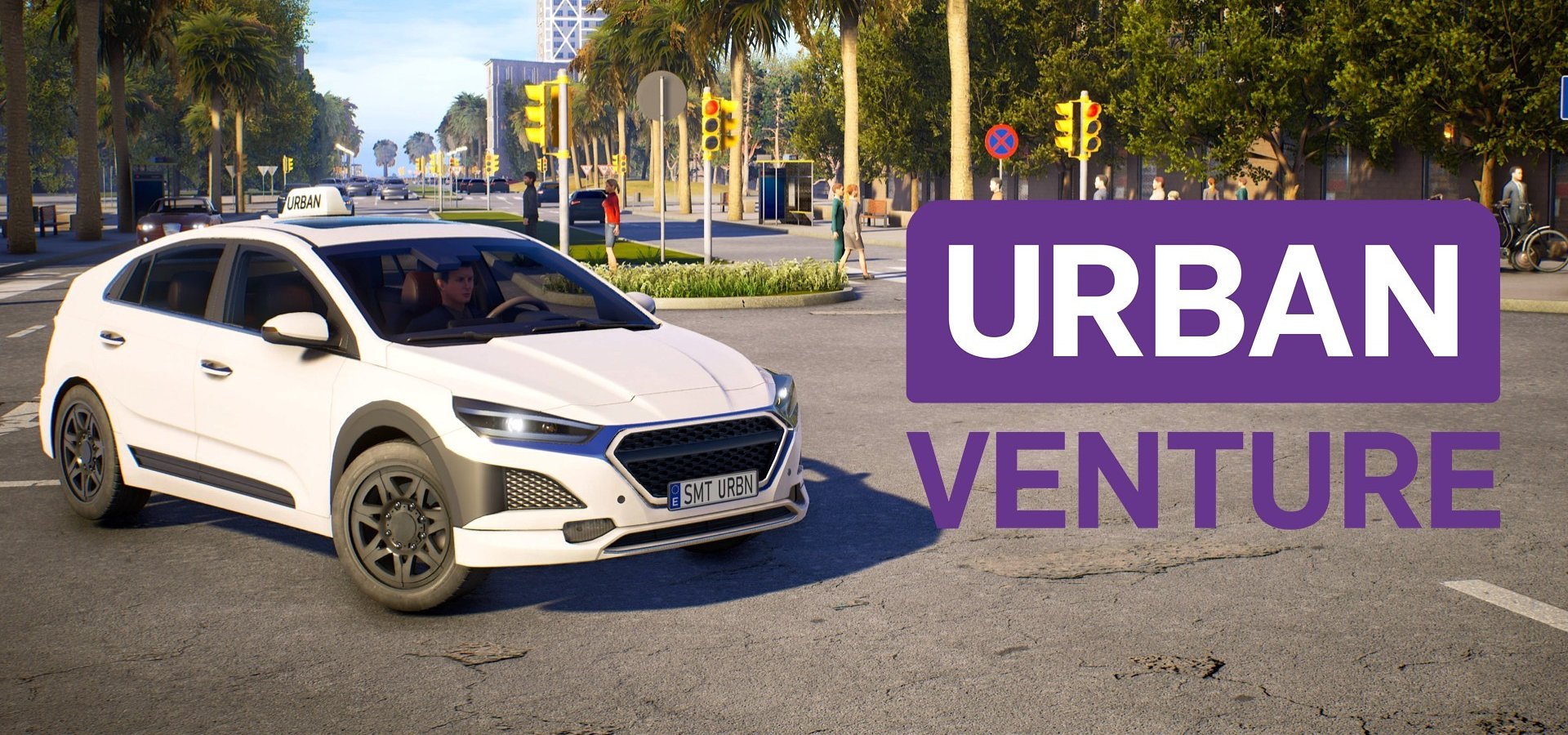 URBAN VENTURE tě vezme do Barcelony v úplně první tycoon hře v realistickém simulátoru taxislužeb