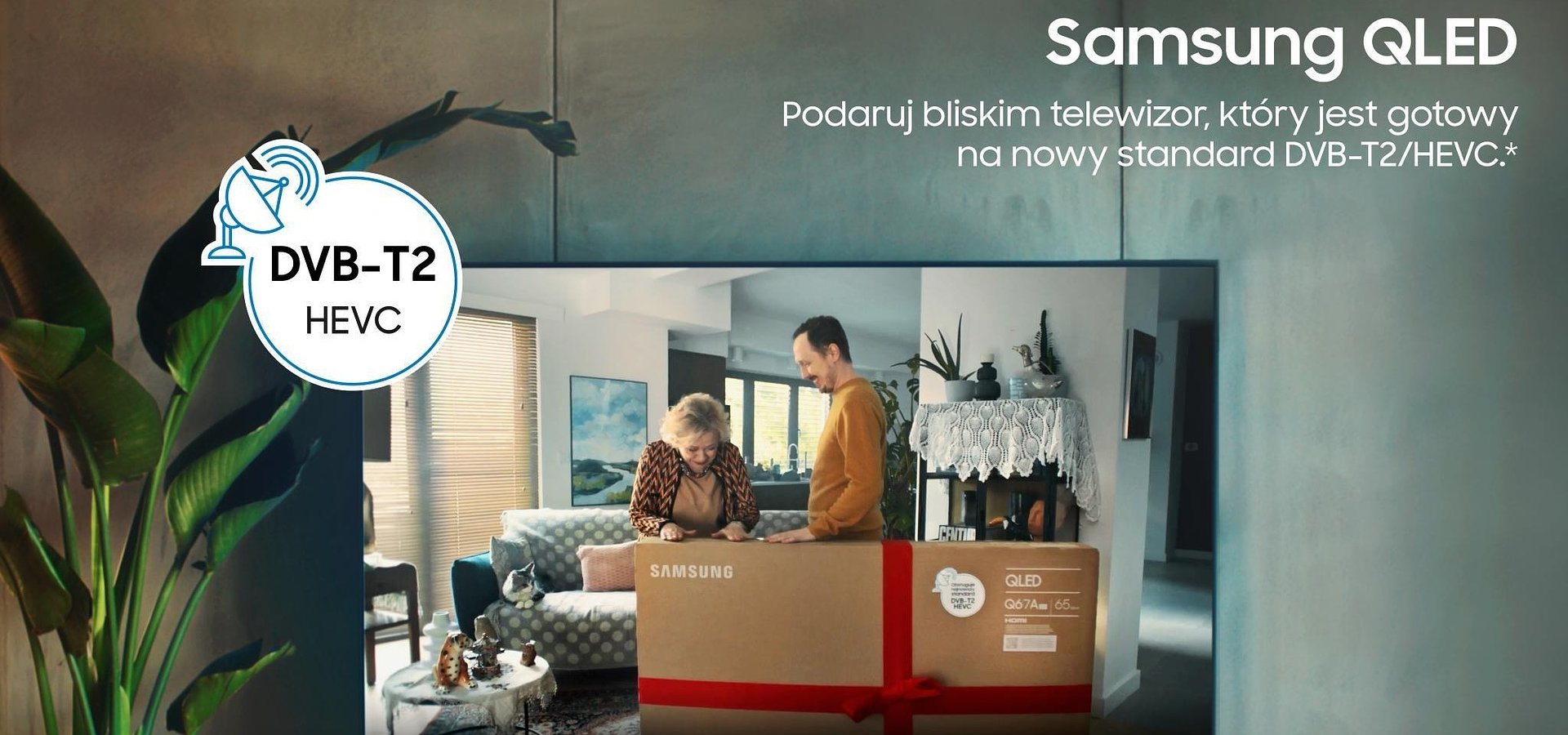 Wystartowała kampania promująca telewizory Samsung dostosowane do standardu DVB-T2/HEVC