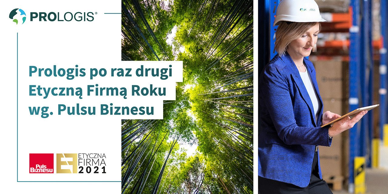 Prologis po raz drugi Etyczną Firmą Roku