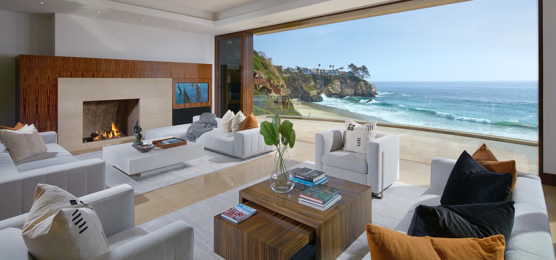 Five-Star Beachfront Estate with Unobstructed Ocean Views in Laguna Beach Listed by Coldwell Banker Realty for $26 Million