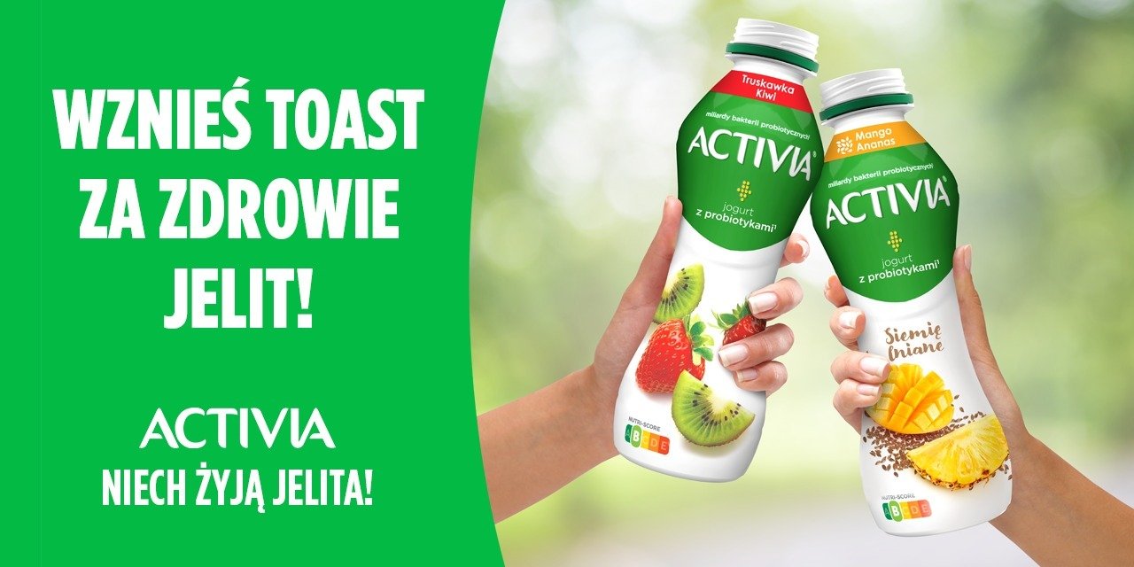 Zadbaj o brzuch przed latem razem z Activia!