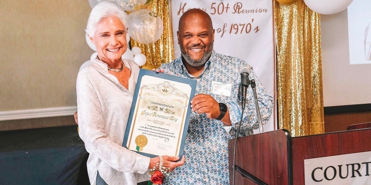 Joyce Rey Recognized with Commendation from County of Los Angeles for Educational Work