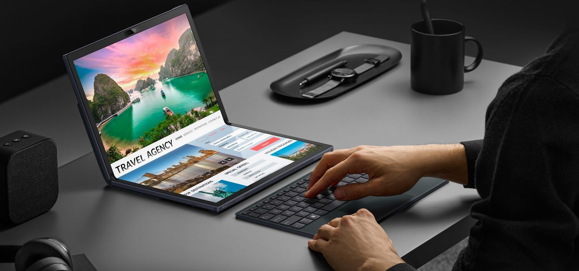 ASUS zapowiada internetową premierę Zenbook 17 Fold OLED oraz obecność na IFA 2022