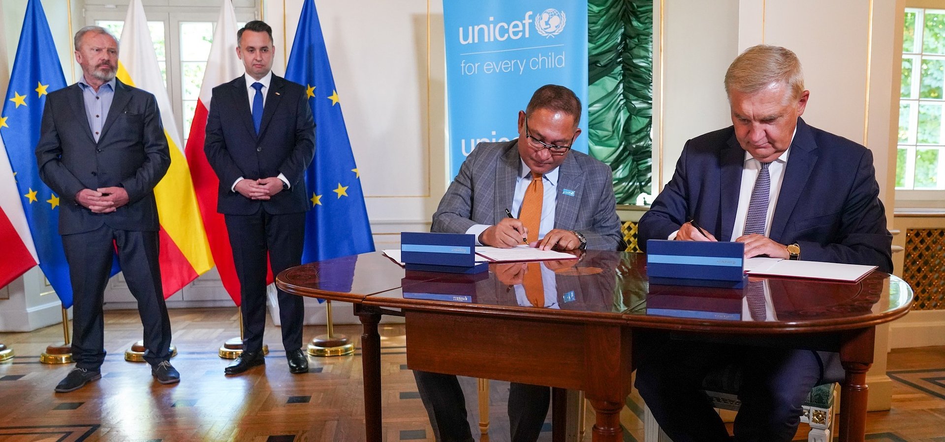 Białystok kolejnym miastem, z którym UNICEF podpisał porozumienie o współpracy
