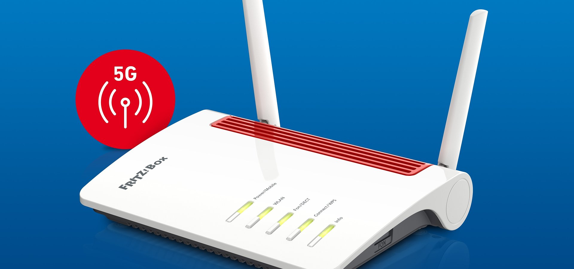 Nowy FRITZ!Box 6850 5G – dotknij technologii 5G