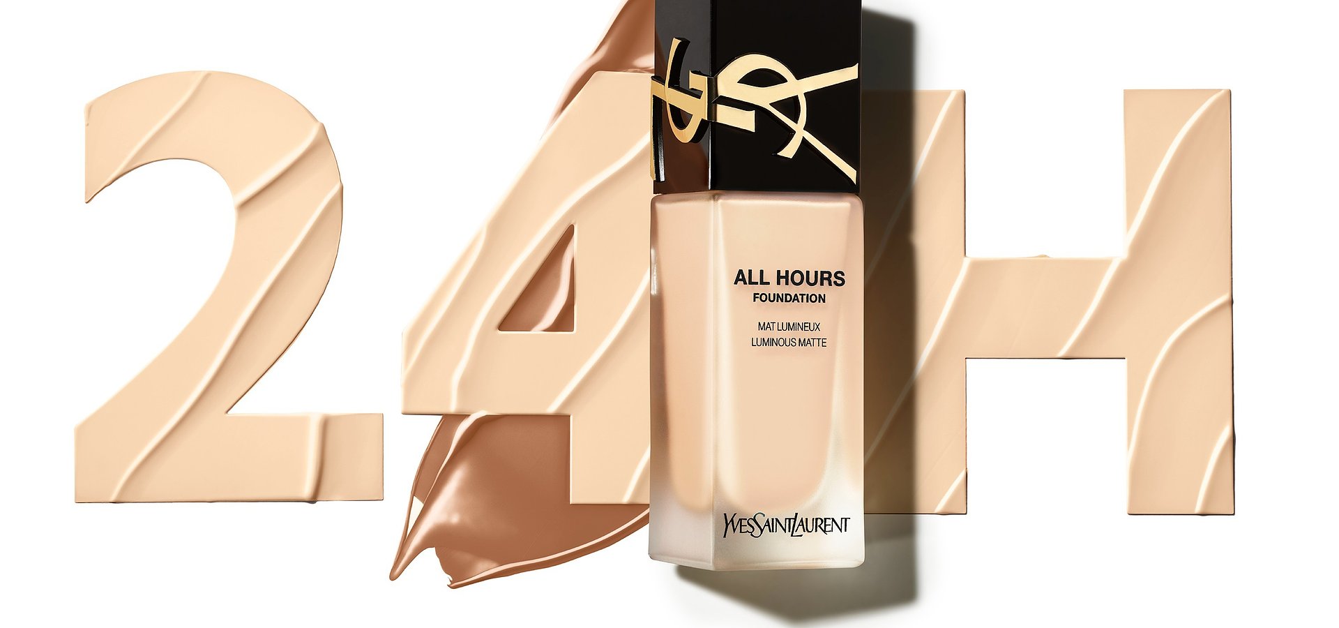 YSL ALL HOURS FOUNDATION: 24H* FULL WEAR, FEELS BARE