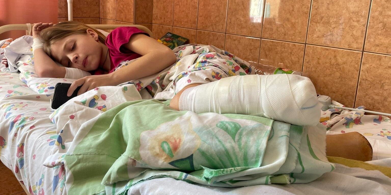 Pół roku wojny na Ukrainie - niemal tysiąc dzieci zginęło lub zostało rannych