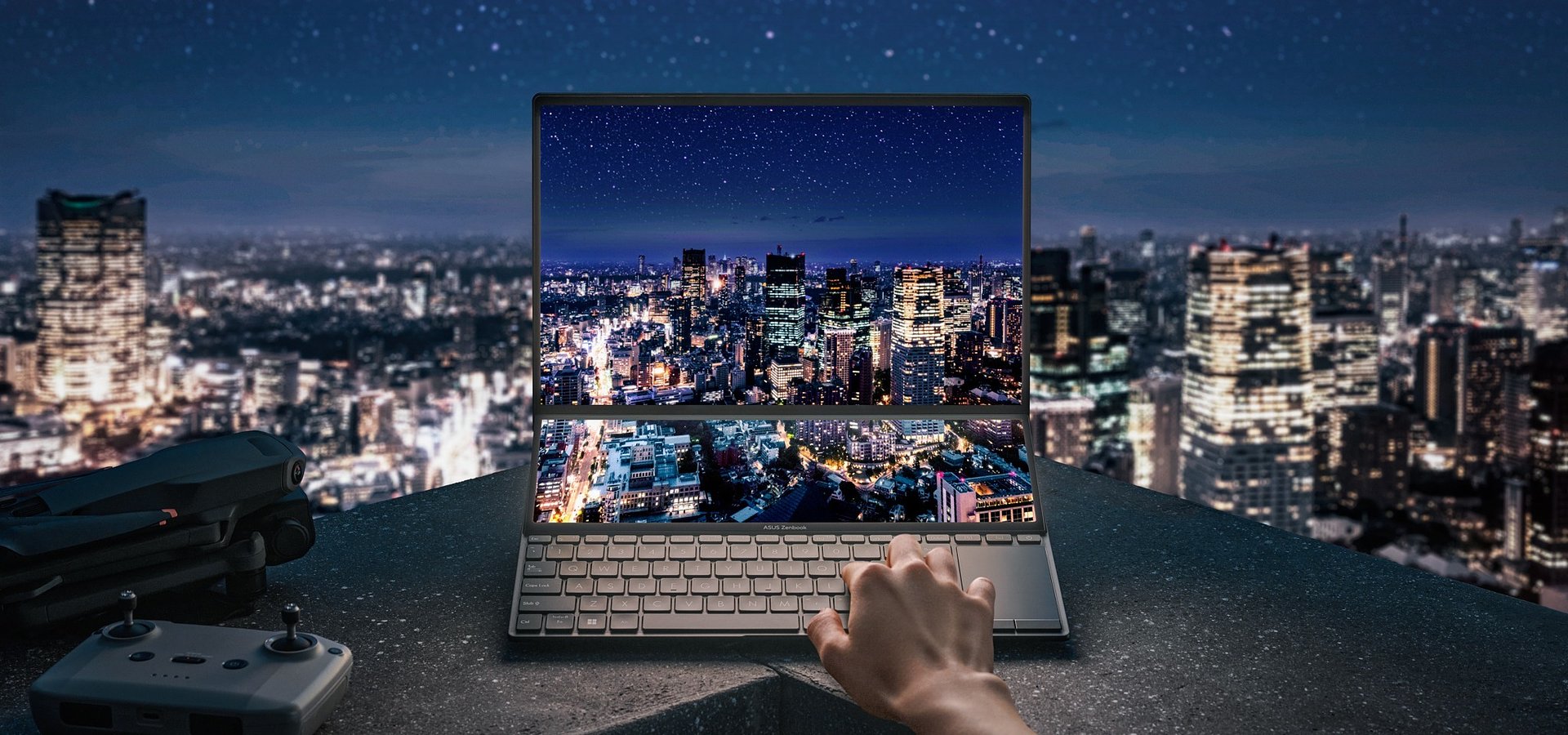 ASUS przedstawia Zenbook Pro 14 Duo OLED - potężny laptop z dwoma ekranami