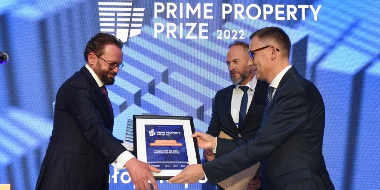 Magazyn 7R dla Żabki nagrodzony w konkursie Prime Property Prize 2022