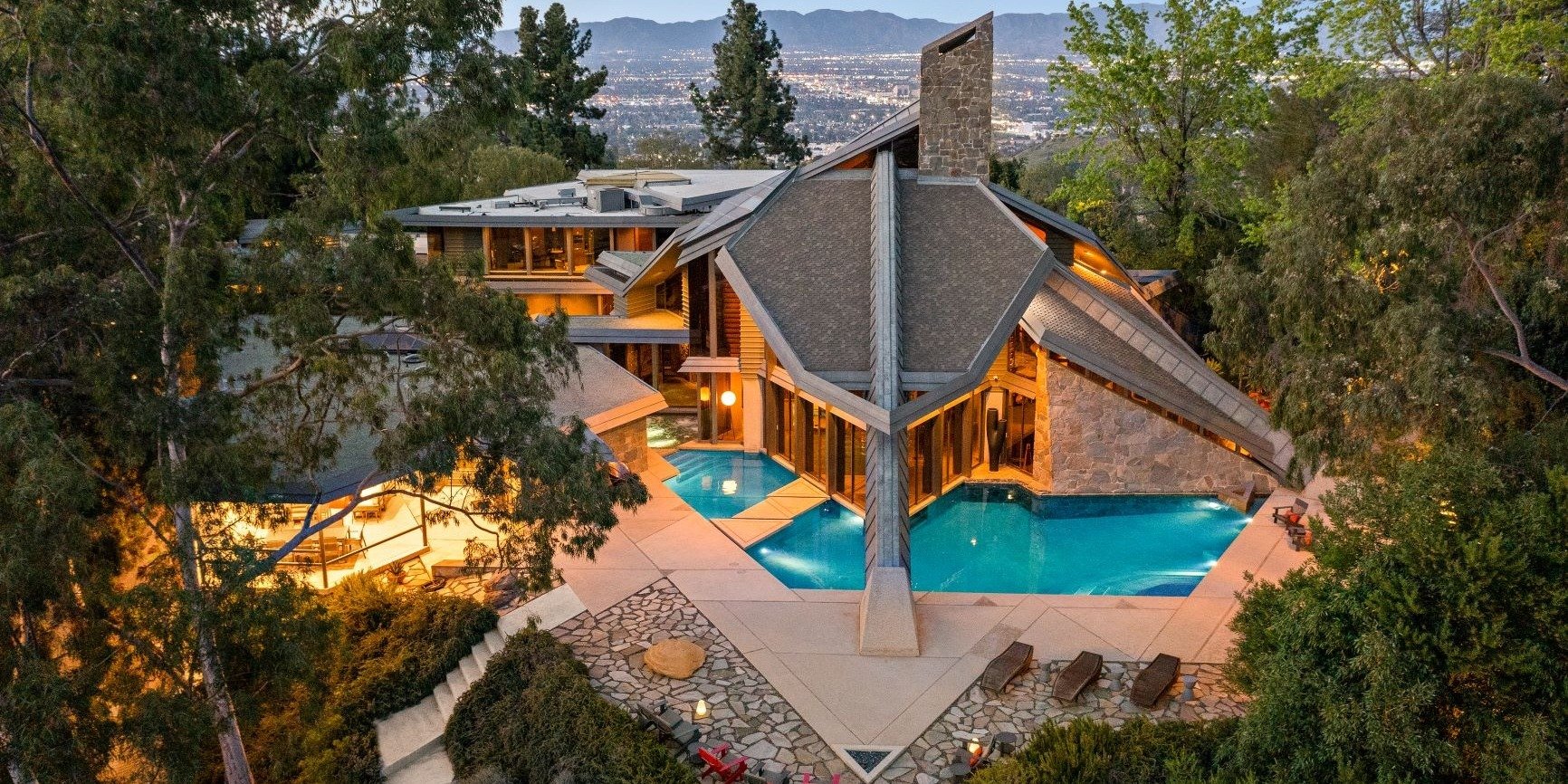 Basketball Legend Wilt Chamberlain’s Custom-Built Los Angeles Estate by Renowned Architect David Rich Listed by Coldwell Banker Realty for $11.995 Million