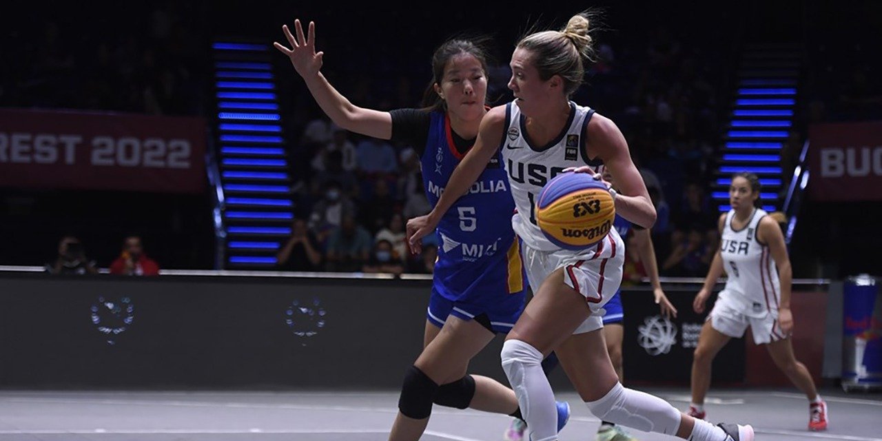 United States Wins Two on First Day of 2022 FIBA 3x3 U23 Women's World Cup