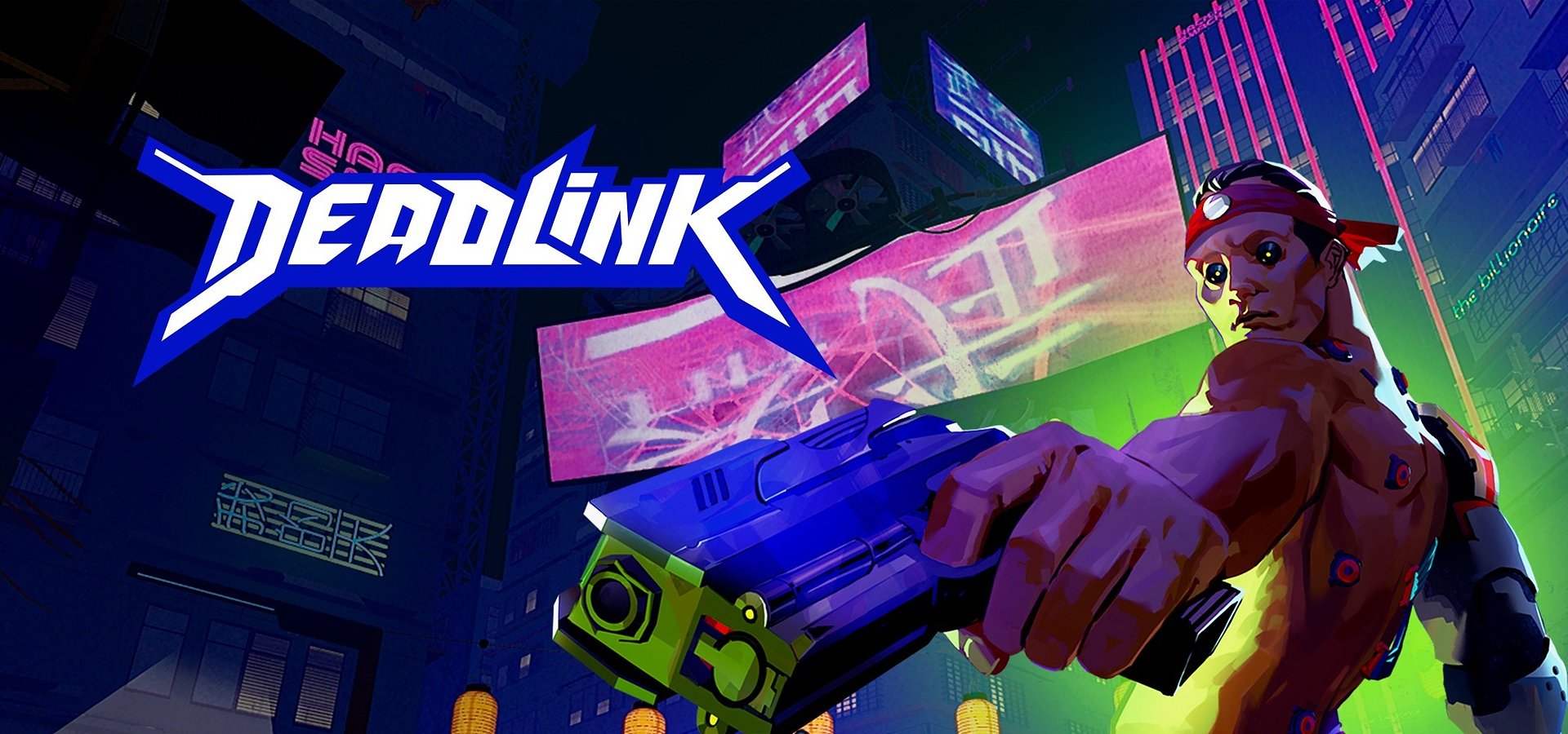 Poczuj moc i prędkość w Deadlink - cyberpunkowy roguelite FPS od dzisiaj w Wczesnym Dostępie