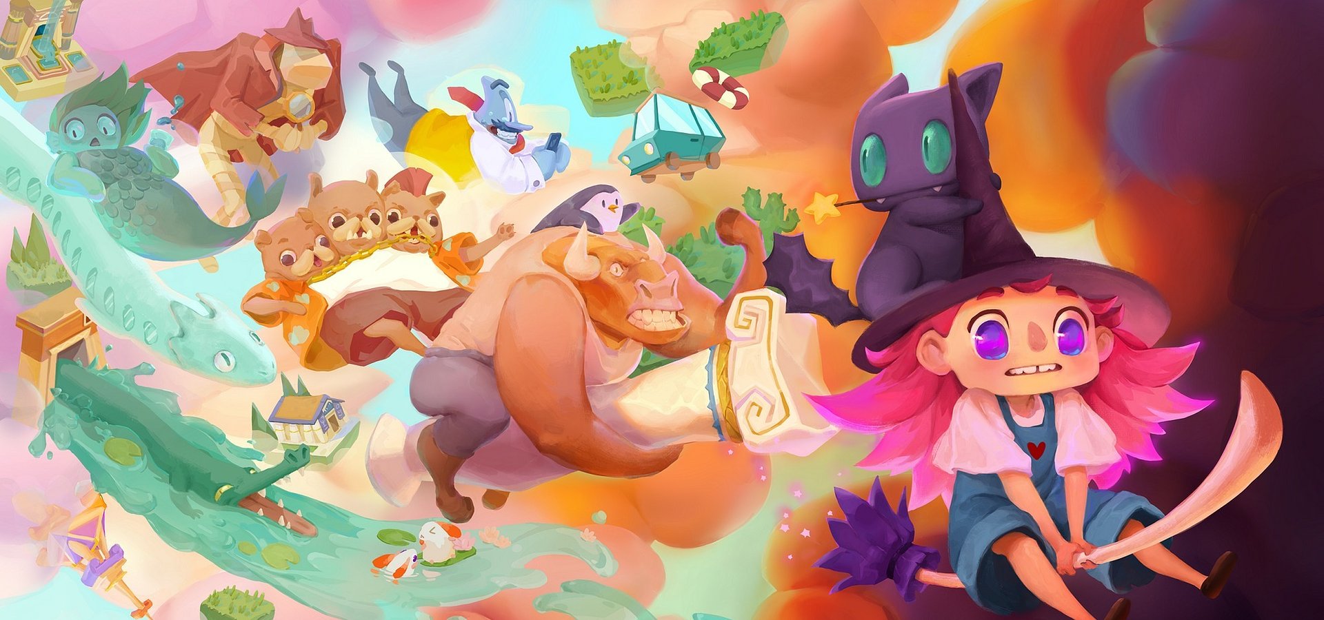 Harmony’s Odyssey - a cozy 3D adventure puzzle game is available on Steam