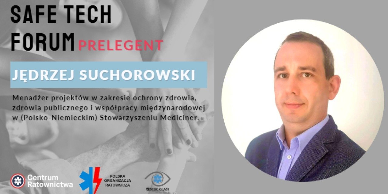 Jędrzej Suchorowski prelegentem Safe Tech Forum 2022