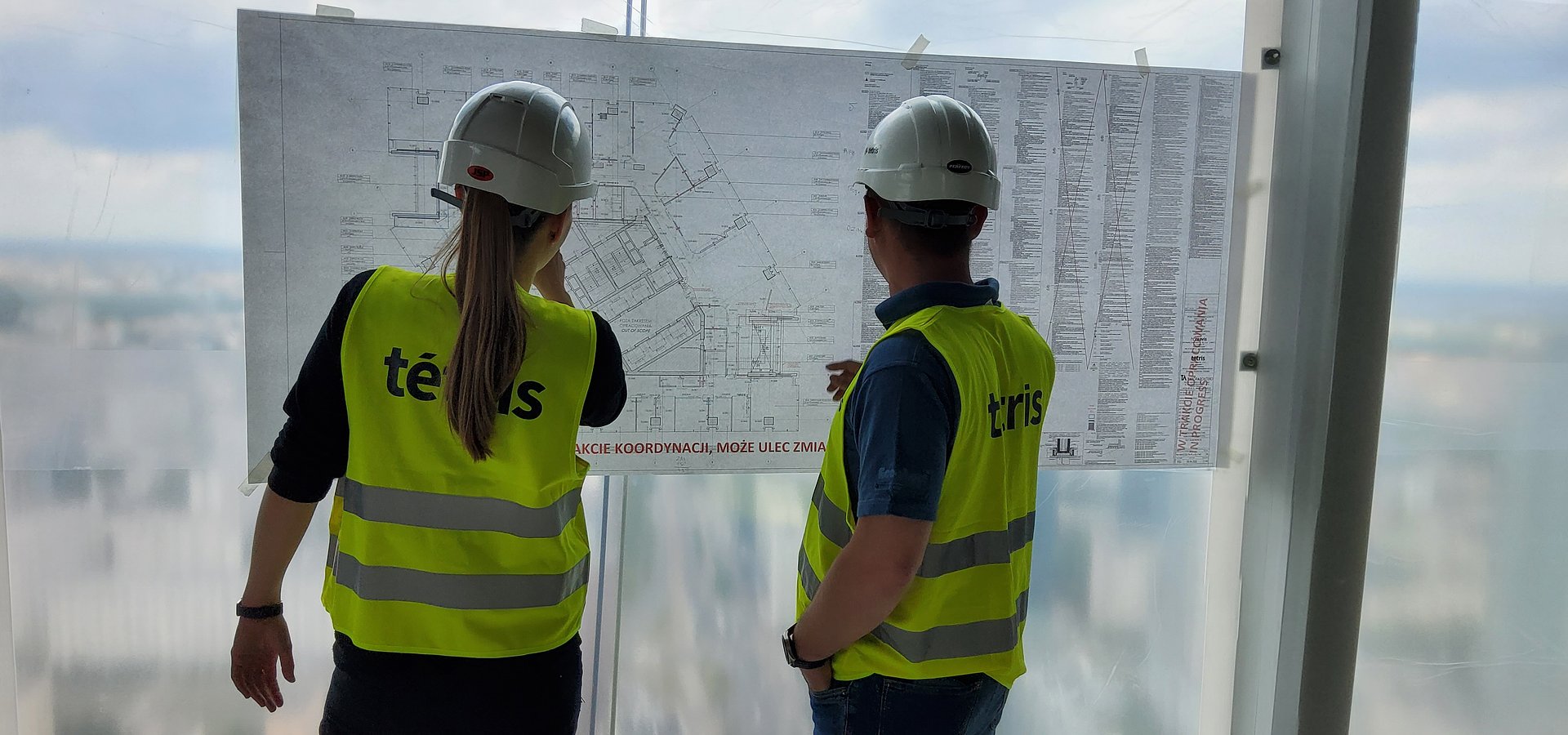 The new office of the CMS law firm is under construction in Varso Tower