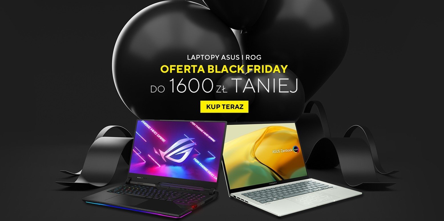 ASUS rusza z promocją na Black Friday