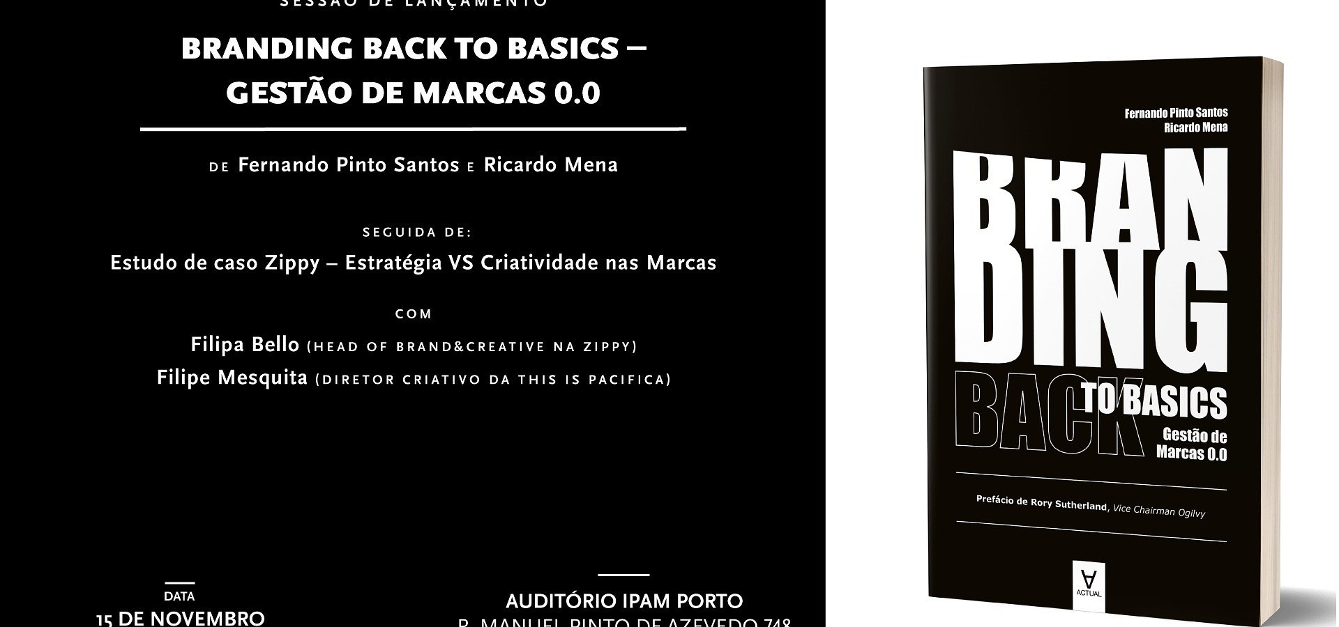 Livro “Branding Back to Basics. Gestão de Marcas 0.0” pretende incentivar a uma gestão de marca informada e sofisticada