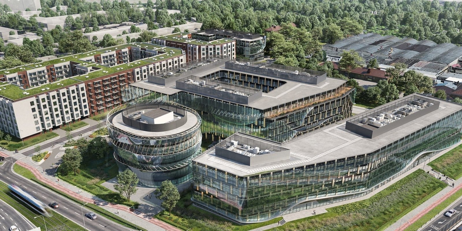 SALESmanago zajmie cały budynek w kompleksie Ocean Office Park na krakowskim Zabłociu