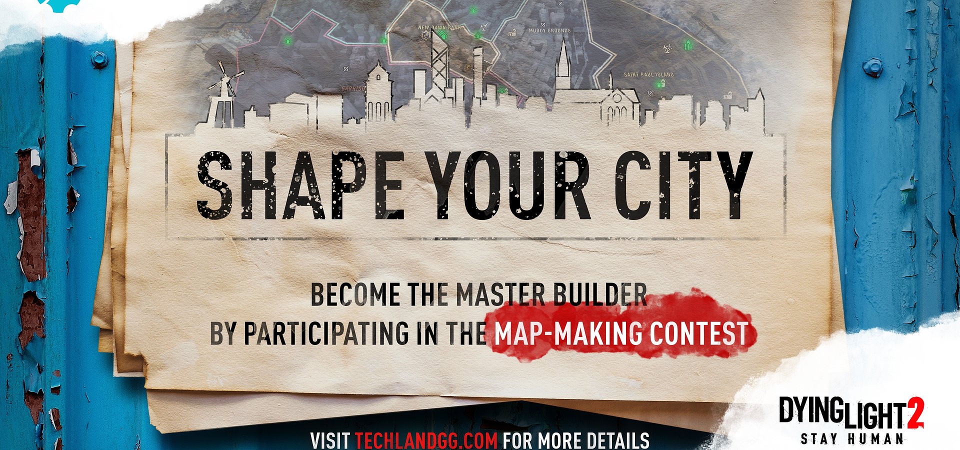 Własne mapy do Dying Light 2 Stay Human na PC – Techland i mod.io ogłaszają współpracę