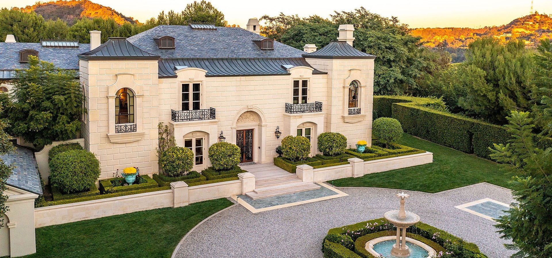 Grand Private Beverly Hills Estate Designed by Acclaimed Architect Bob Ray Offenhauser Listed by Coldwell Banker Realty for $48.5 Million