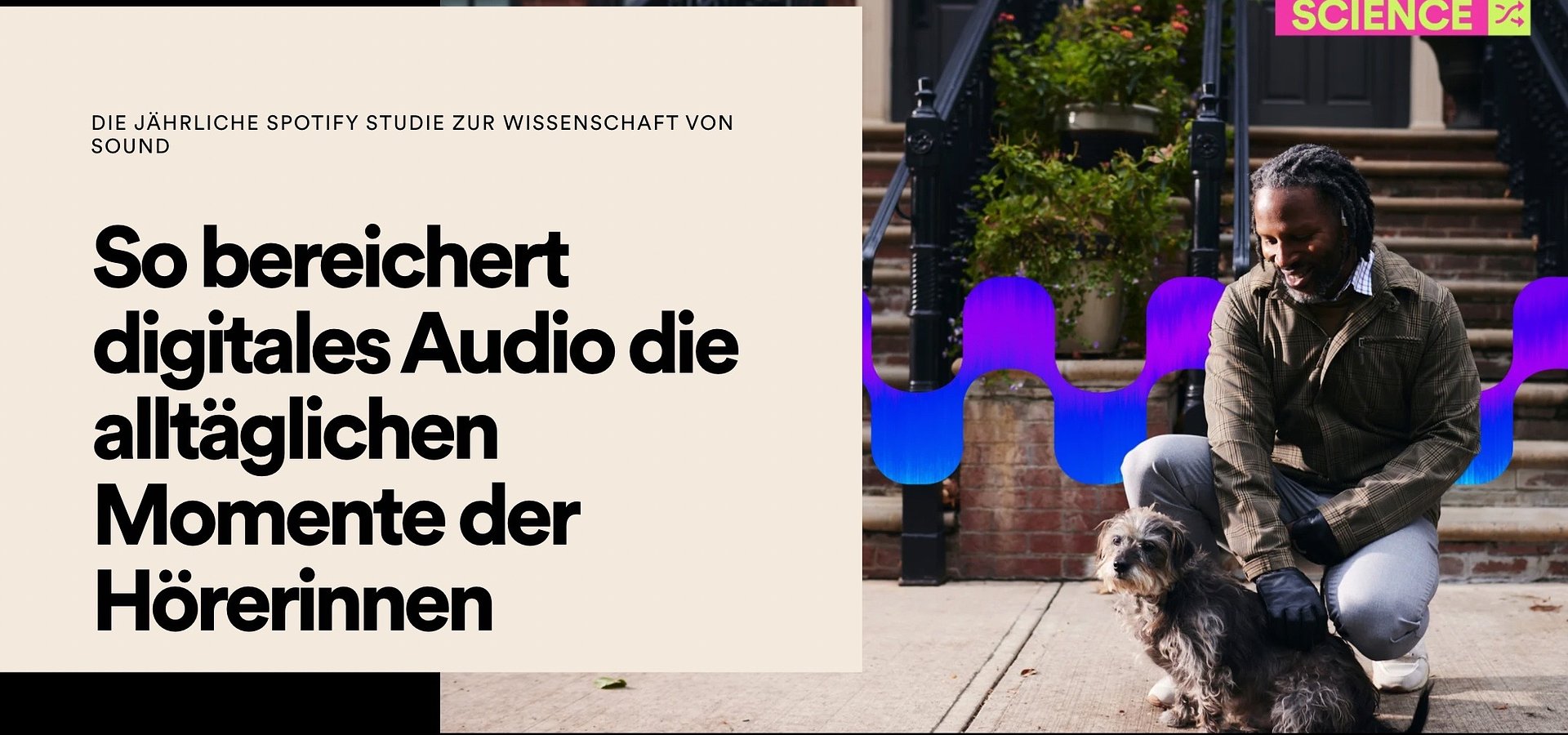 Sonic Science 2.0: Neue biometrische Studie von Spotify untersucht die körperliche Wirkung von Digital Audio